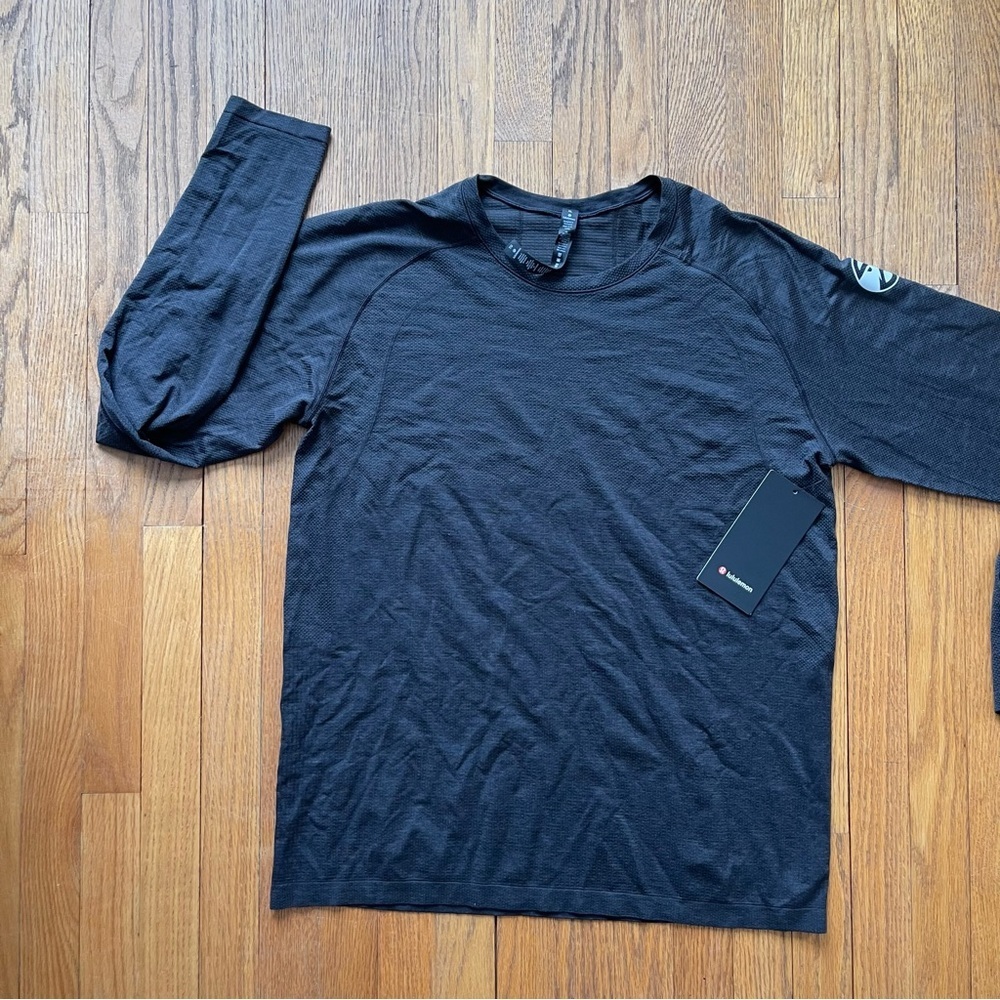 Lululemon Metal Vent Tech 2.0 Long Sleeve Black Atlanta Hawks Size XL NWT